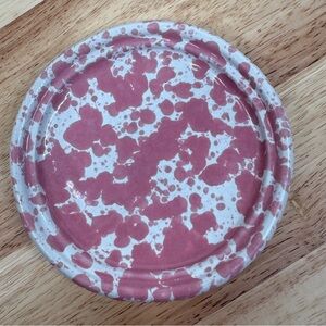 Vintage Bennington Potters Pink Agate Plate 5"